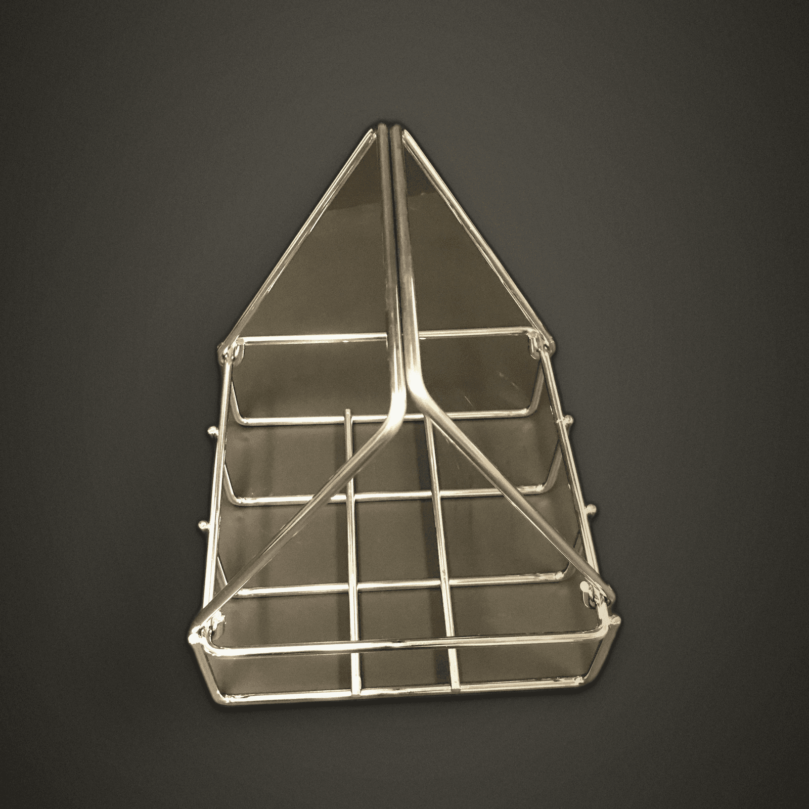 Triangular Wire Display Rack